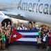 Arrival of the first American Airlines flight to Havana on September 17, 2016./American Airlines/Archive