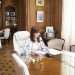 The Vice President of Argentina, Cristina Fernández, in her office in the Senate during her pronouncement before the court on November 29, 2022, in Buenos Aires. Photo: EFE/CFK press office.