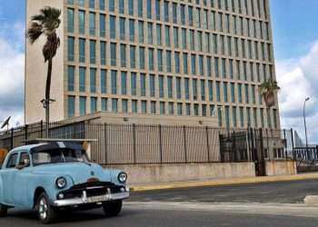 Embassy of the United States of America in Havana. Photo: Yander Zamora/EFE.