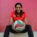 Yumilka Ruiz, one of the most outstanding exponents of the Morenas del Caribe, was the captain of the national volleyball team for several years. Photo: Jorge Luis Coll Untoria.