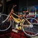 A Vélo Cuba worker with one of his bamboo bicycles. Photo: Alexandre Meneghini/REUTERS.