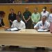 Signing of a memorandum of understanding between the National Institute of Oncology and Radiobiology of Cuba and the VCU Massey Cancer Center, of Virginia, United States, in Havana, on September 19, 2023. Photo: Otmaro Rodríguez.