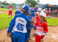 Baseball match between teams from the United States and Cuba, category 11-12, Ciudad Deportiva. Photo: Otmaro Rodríguez.