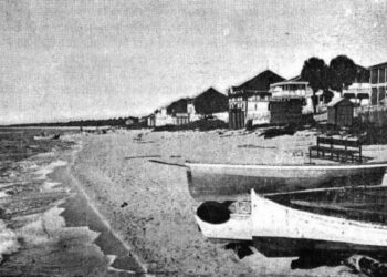 Varadero in 1896. Photo: La Ilustración Nacional.