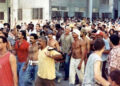 People during the protest on August 5, 1994. Photo: Karel Poort/EFE.