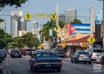 Calle 8 in Little Havana, Miami