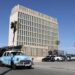 View of the U.S. embassy in Havana. Photo: Ernesto Mastrascusa/EFE.