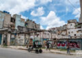 Street and buildings in Havana