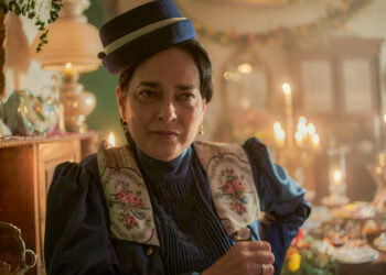 Jacqueline Arenal as Leonor Moscote in “One Hundred Years of Solitude.” Photo: Netflix.