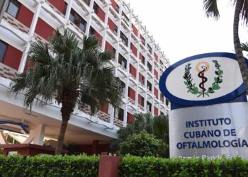 Cuban Ramón Pando Ferrer Institute of Ophthalmology (ICO) in Havana. Photo: Taken from Prensa Latina (online).