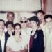 Paul McCartney with glasses, in the center, among the Santiago de Cuba airport staff who attended to him on January 14, 2000. Photo: Carlos Manuel Rivera.