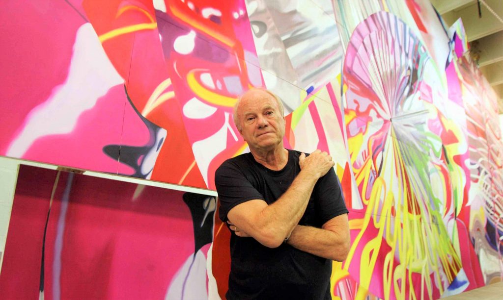 Artista Pop James Rosenquist Foto: Rex Features via AP Images