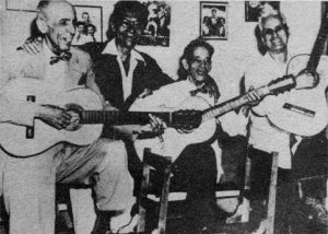 Rosendo Ruiz, Manuel Corona, Sindo Garay y Alberto Villalón, de izquierda a derecha. Foto: Acn.