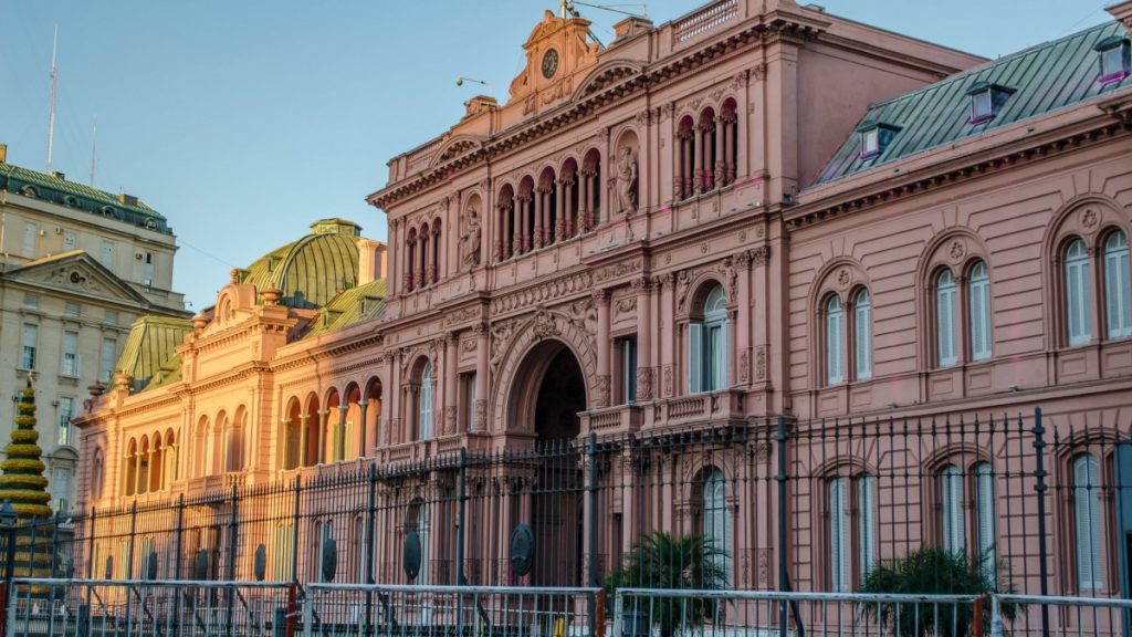 Casa Rosada. Foto: Pxhere.