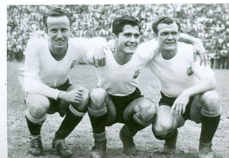 Jugadores del equipo de fútbol cubano en "Francia 1938"