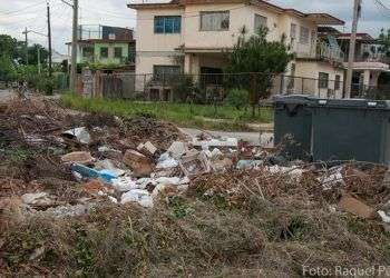 Basurero en La Habana