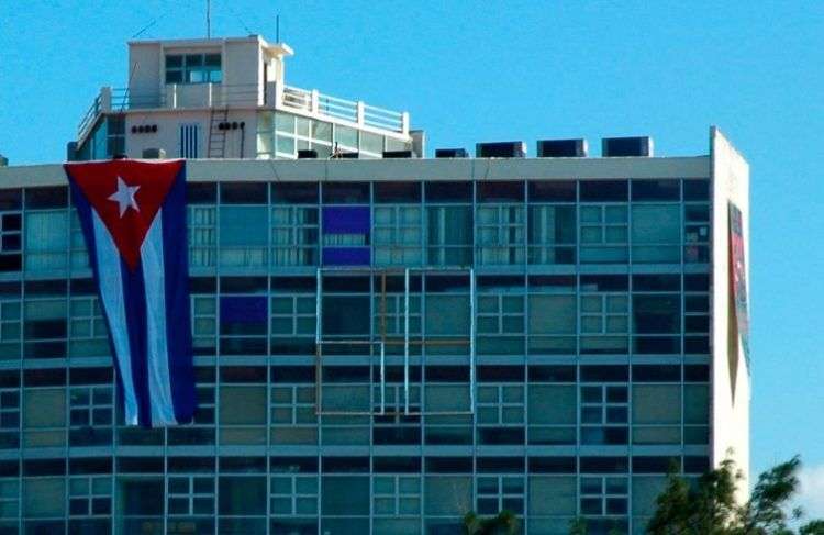 Edificio del Ministerio de Relaciones Exteriores de Cuba (Minrex) en La Habana.