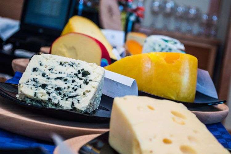 "En la degustación se pudo catar 12 tipos diferentes de quesos de Lactalis, la mayoría de los que pertenecen a la marca Président" / Foto: Inversiones Pucara S.A.