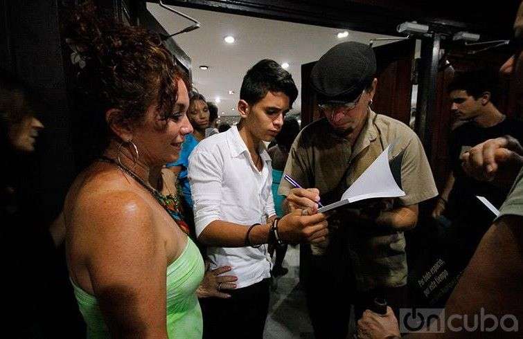 Presentación del documental Canción de barrio / Foto: Carla Valdés.