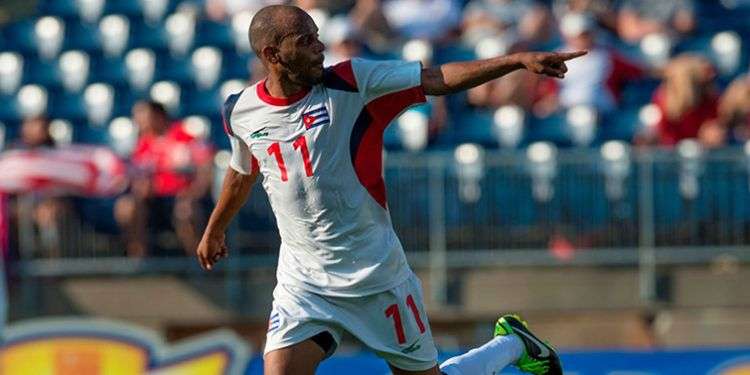 Ariel Martínez es una de las principales estrellas del equipo cubano / Foto: Tomada de Concacaf