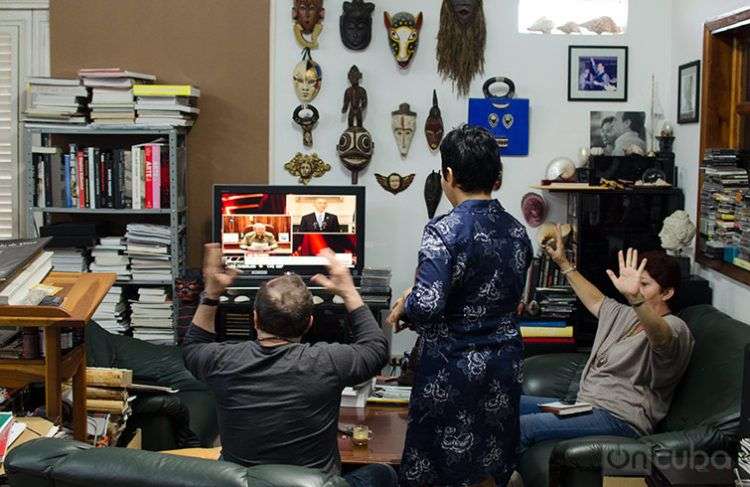 Reacciones desde Cuba ante la noticia del restablecimiento de las relaciones diplomáticas con los Estados Unidos / Foto: Alain L. Gutiérrez.