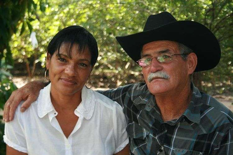 Ortelio Aguila Alfero y Yamilia María Favia. Foto: István Ojeda