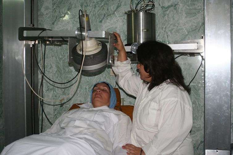 In health, radiation is -along with radiology- the extended using of nuclear power in Cuba / Photo: Courtesy of the interviewee