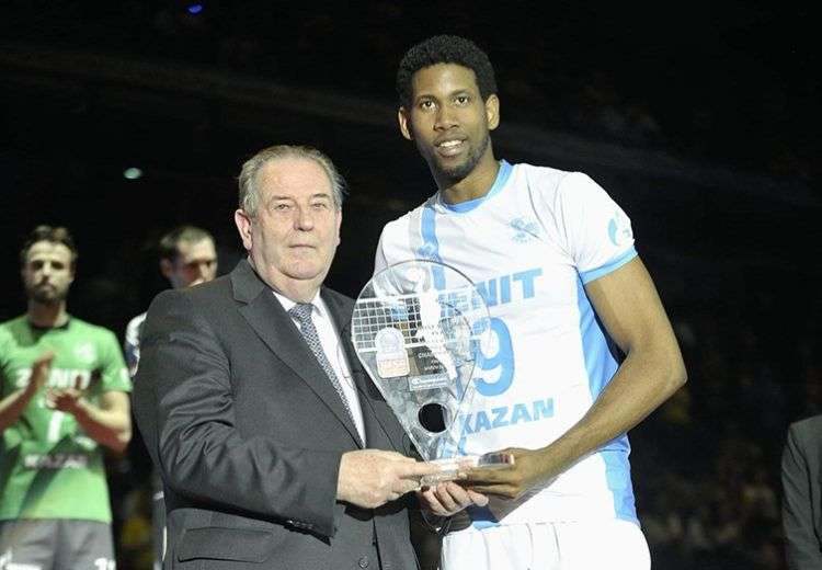 Wilfredo León fue seleccionado como el mejor jugador (MVP) de la Champions League