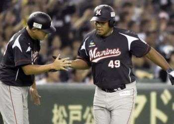 Alfredo Despaigne ha dejado atrás su mal comienzo. Foto: japantimes.co.jp.