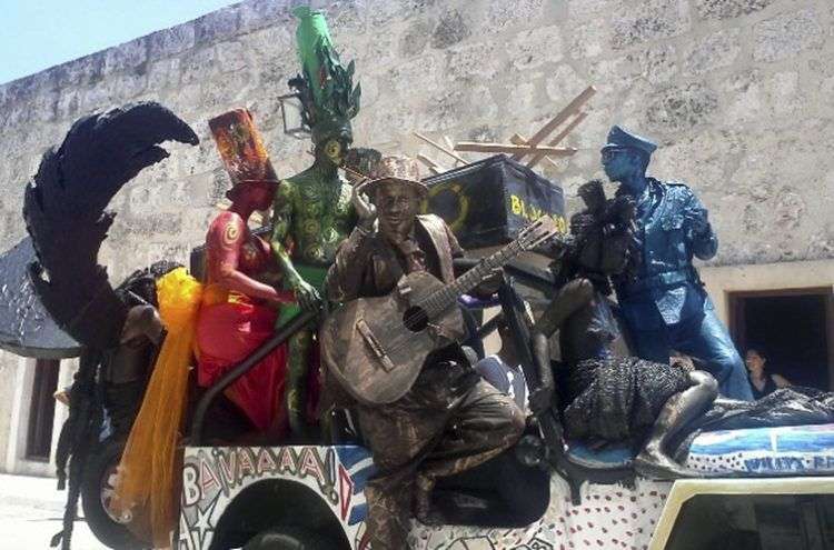 Mutación Forzada, obra de Alberto Lezcay en la Bienal de La Habana / Foto cortesía de Patricia Alonso Galbán