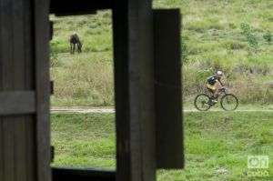 El contacto con la naturaleza fue denominador común en el primer examen de la Titan Tropic Cuba / Foto: Calixto Llanes