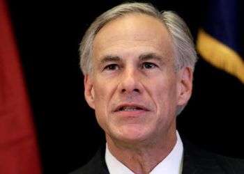 El gobernador de Texas Greg Abbott.