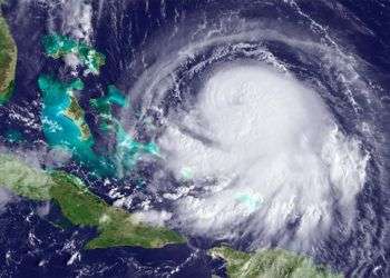 Huracán Joaquín Foto: Reuters