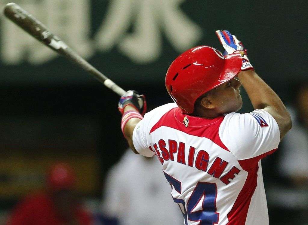 Despaigne seguirá mostrando su poder ofensivo en Japón. Foto: ESPN.