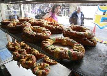 La típica Rosca de Reyes que se come hoy en México. Foto: blog.mexicodestinos.com