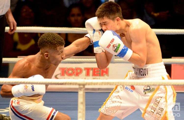 El titular mundial Jhoanys Argilagos continúa demostrando su potencial a sus 19 años. Foto: Ricardo López Hevia.