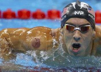 Michael Phelps en Rio 2016. de Janeiro, Brazil August 7, 2016. Foto: Dominic Ebenbichler / Reuters.