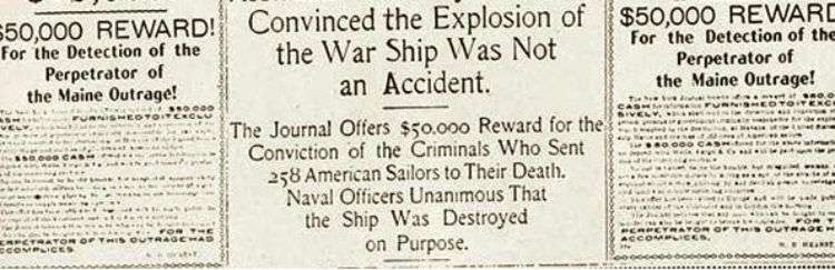 New York Journal, edición de 1898.