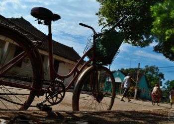 Batey Jaronú, en el poblado de Esmeralda, al norte de Camagüey. Foto: Otmaro Rodríguez.