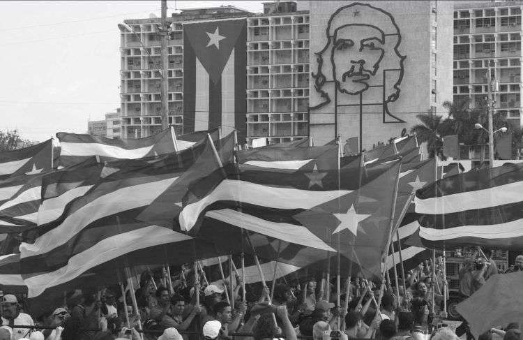 Marcha por Día Internacional del Trabajo en el 50 aniversario de la Revolución, 2009.