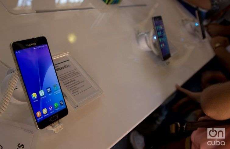 Samsung en FIHAV 2016. Foto: Ismario Rodríguez.