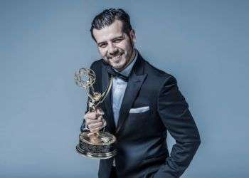 Andrés Lugo, realizador mexicano dos veces ganador de los Premios Emmy en Estados Unidos.