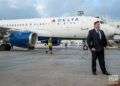 Vuelo inaugural de Delta a Cuba. Aeropuerto Internacional de Miami. Foto: Osbel Concepción.