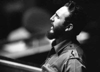 Fidel Castro en Naciones Unidas, 1960.