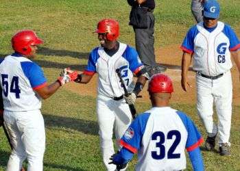 Granma, campeón de la pelota cubana por primera vez en su historia. Foto: Rafael Martínez Arias / La Demajagua.