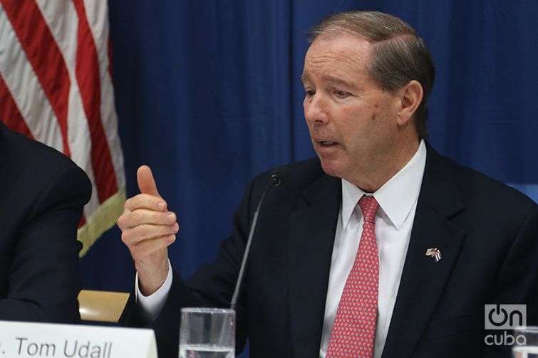 Senador Tom Udall (Nuevo México). Foto: Ismario Rodríguez.