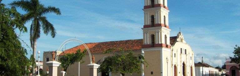 La Iglesia Mayor San Juan Bautista, sede de varios exorcismos en Remedios. Foto: Mauricio Escuela.