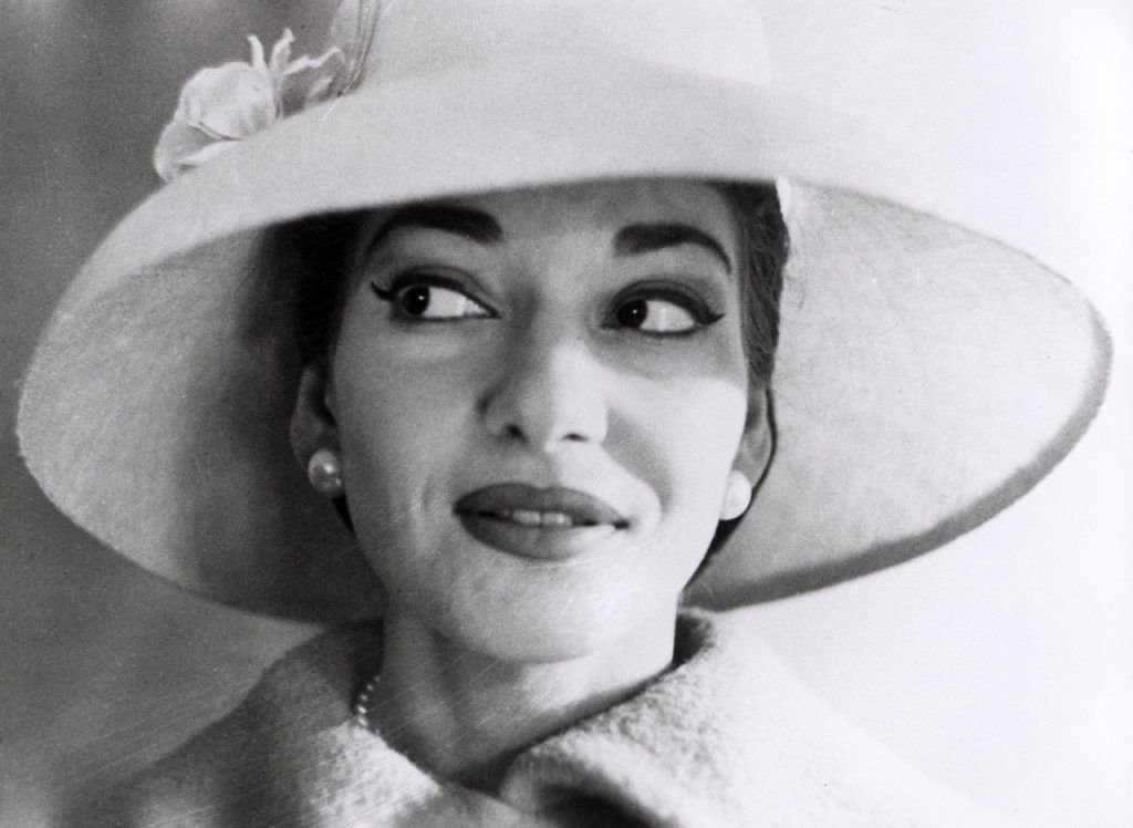 Maria Callas. Foto tomada de Pinterest.