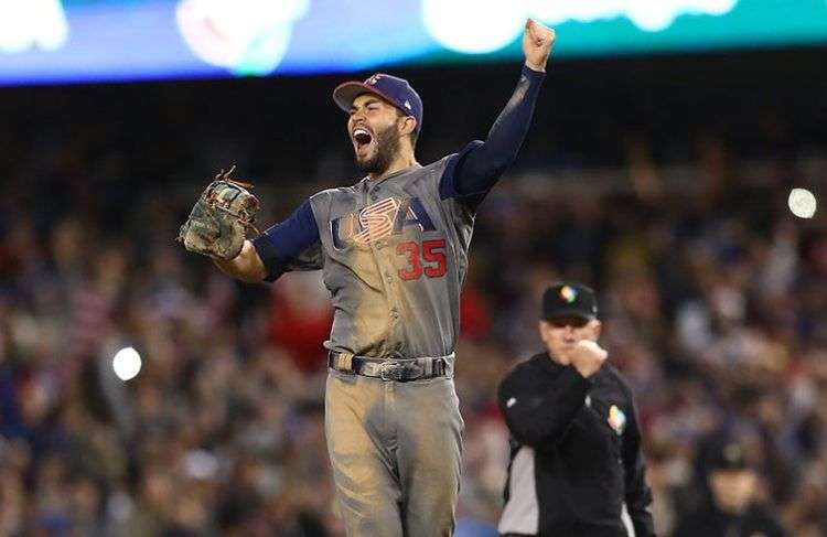 Para los estadounidenses, la cuarta fue la vencida. Foto: @WBCBaseball.