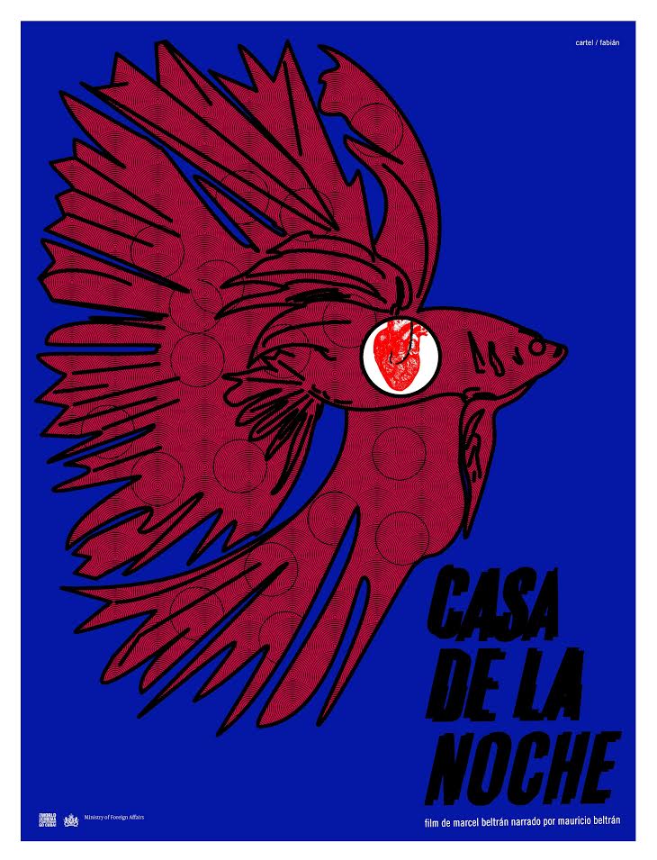 "Casa de la noche". Cartel.